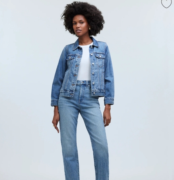 Madewell - The Jean Jacket in Medford Wash - XS - NWT - Picture 2 of 10